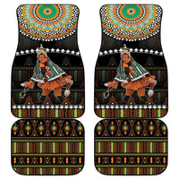 Ivory Coast Festival Of Masks Car Mats Traditional Zaouli Dance LT05 - Wonder Print Shop
