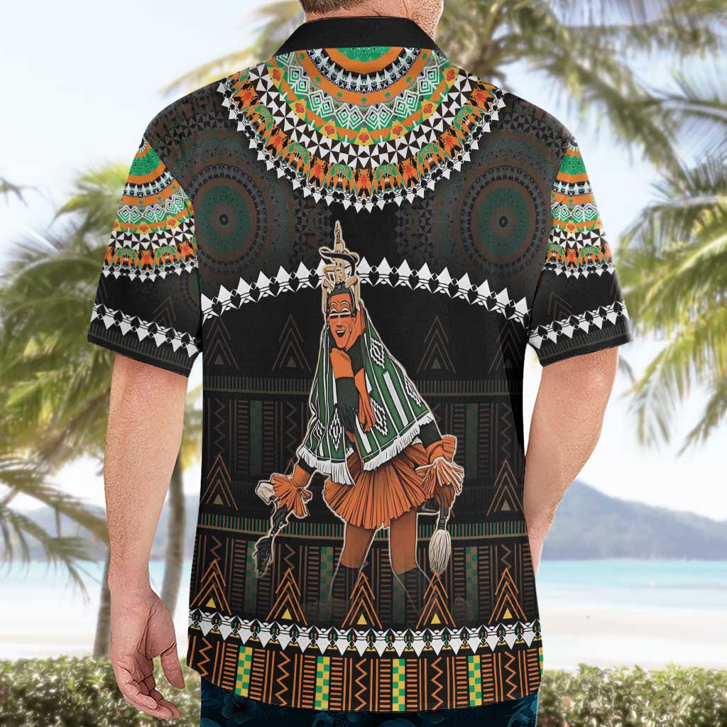 Ivory Coast Festival Of Masks Hawaiian Shirt Traditional Zaouli Dance LT05 - Wonder Print Shop