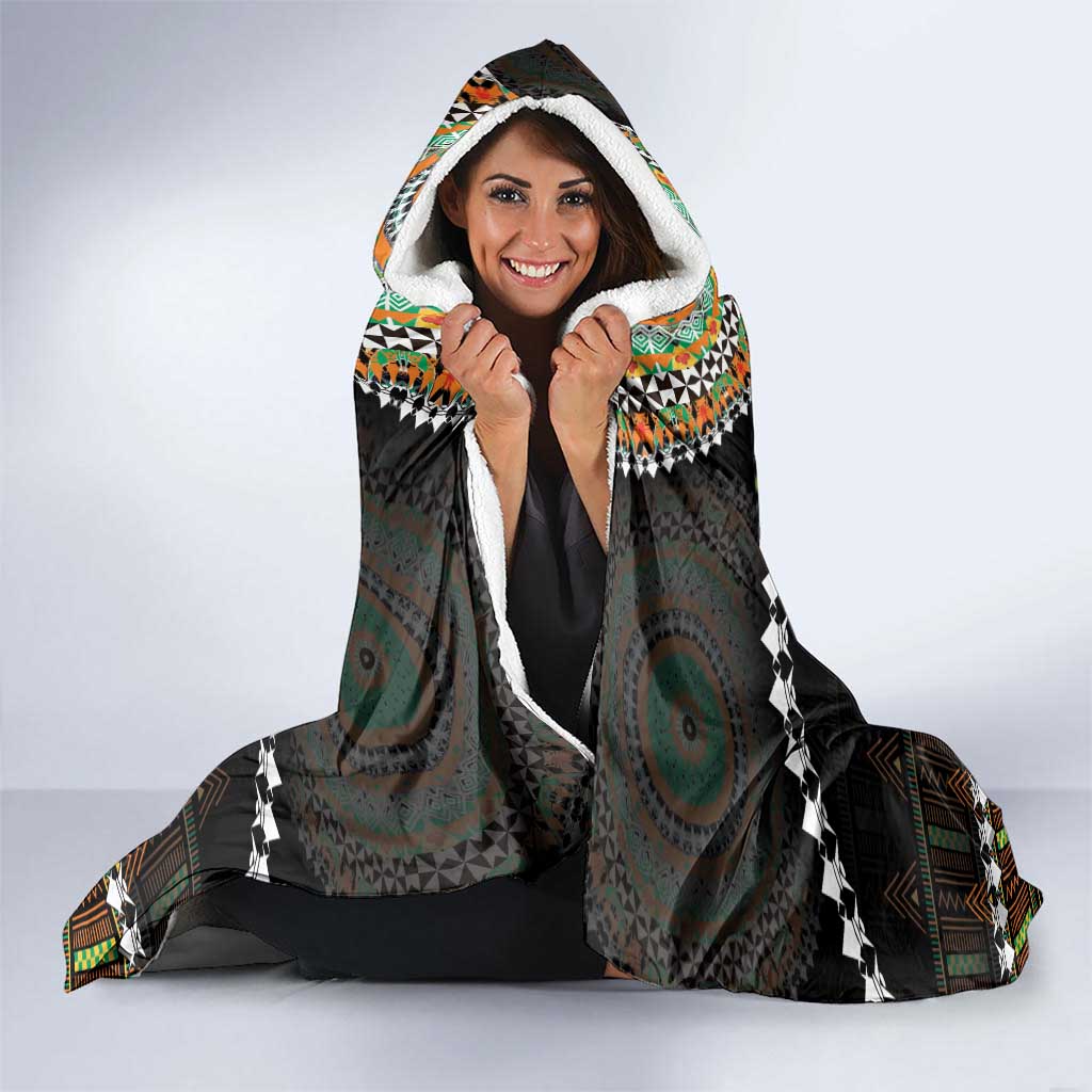 Ivory Coast Festival Of Masks Hooded Blanket Traditional Zaouli Dance