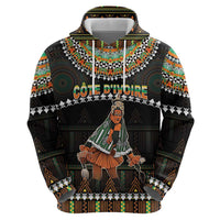 Ivory Coast Festival Of Masks Hoodie Traditional Zaouli Dance LT05 - Wonder Print Shop