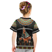 Ivory Coast Festival Of Masks Kid T Shirt Traditional Zaouli Dance LT05 - Wonder Print Shop