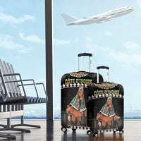 Ivory Coast Festival Of Masks Luggage Cover Traditional Zaouli Dance LT05 - Wonder Print Shop