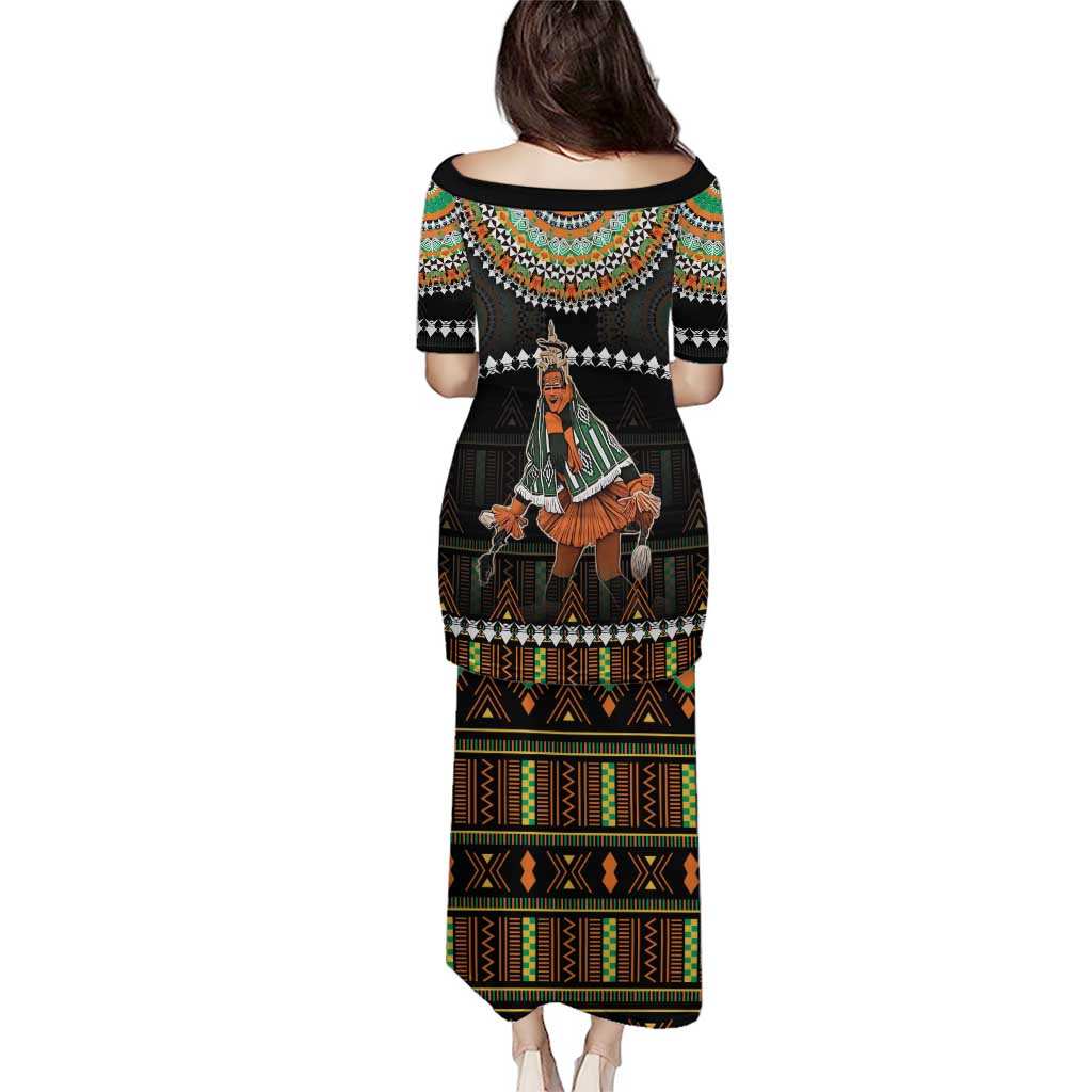 Ivory Coast Festival Of Masks Puletasi Traditional Zaouli Dance LT05 - Wonder Print Shop