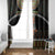 Ivory Coast Festival Of Masks Window Curtain Traditional Zaouli Dance LT05 - Wonder Print Shop