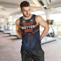 Good Better Best Chicago Football Inspirational Men Tank Top Fierce Bears Spirit - Wonder Print Shop