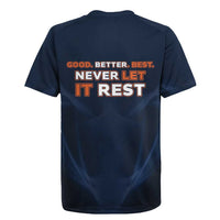 Good Better Best Chicago Football Inspirational Rugby Jersey Fierce Bears Spirit - Wonder Print Shop