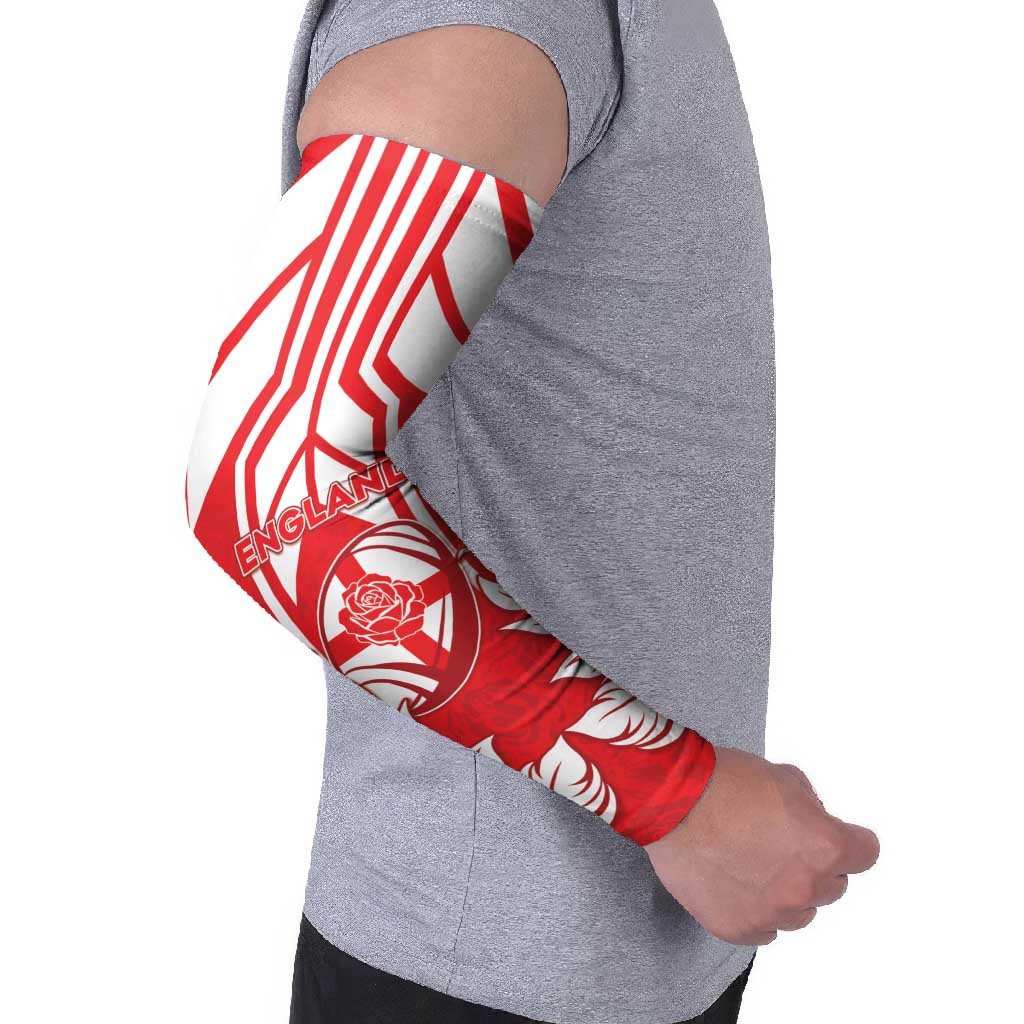 England Red Rose Rugby Custom Arm Sleeves Sporty Style - Wonder Print Shop