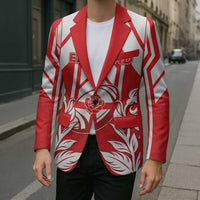 England Red Rose Rugby Custom Blazer Sporty Style - Wonder Print Shop