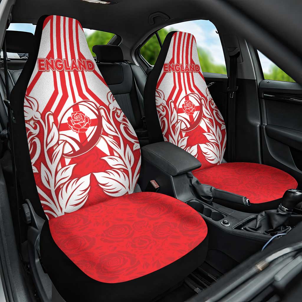England Red Rose Rugby Car Seat Cover Sporty Style - Wonder Print Shop