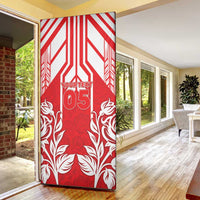 England Red Rose Rugby Custom Door Cover Sporty Style - Wonder Print Shop