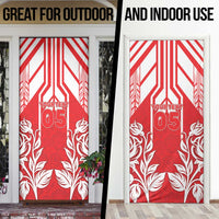 England Red Rose Rugby Custom Door Cover Sporty Style - Wonder Print Shop