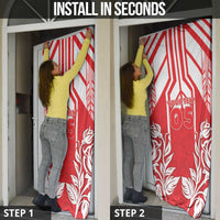 England Red Rose Rugby Custom Door Cover Sporty Style - Wonder Print Shop