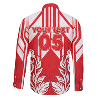 England Red Rose Rugby Custom Family Matching Off Shoulder Maxi Dress and Hawaiian Shirt Sporty Style - Wonder Print Shop