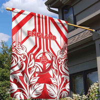 England Red Rose Rugby Garden Flag Sporty Style - Wonder Print Shop