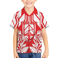 England Red Rose Rugby Custom Hawaiian Shirt Sporty Style - Wonder Print Shop