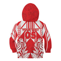 England Red Rose Rugby Custom Kid Hoodie Sporty Style - Wonder Print Shop