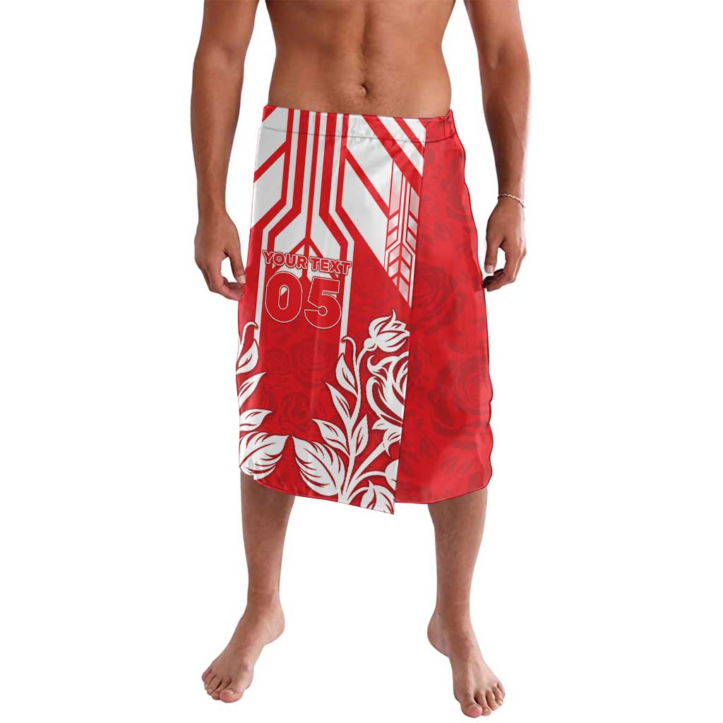 England Red Rose Rugby Custom Lavalava Sporty Style - Wonder Print Shop