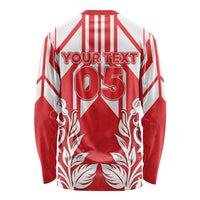 England Red Rose Rugby Custom Long Sleeve Shirt Sporty Style - Wonder Print Shop