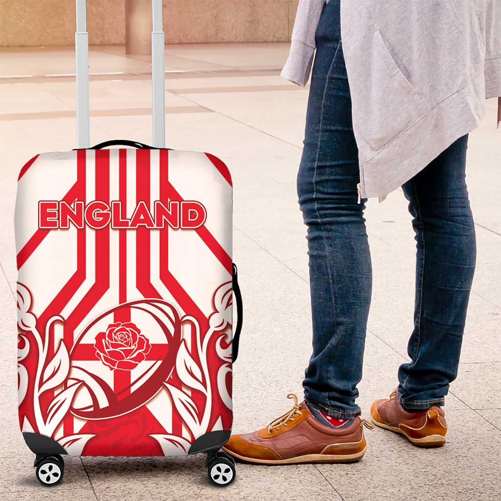 England Red Rose Rugby Luggage Cover Sporty Style - Wonder Print Shop