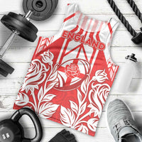 England Red Rose Rugby Custom Men Tank Top Sporty Style - Wonder Print Shop