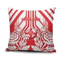England Red Rose Rugby Pillow Cover Sporty Style - Wonder Print Shop