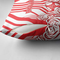 England Red Rose Rugby Pillow Cover Sporty Style - Wonder Print Shop