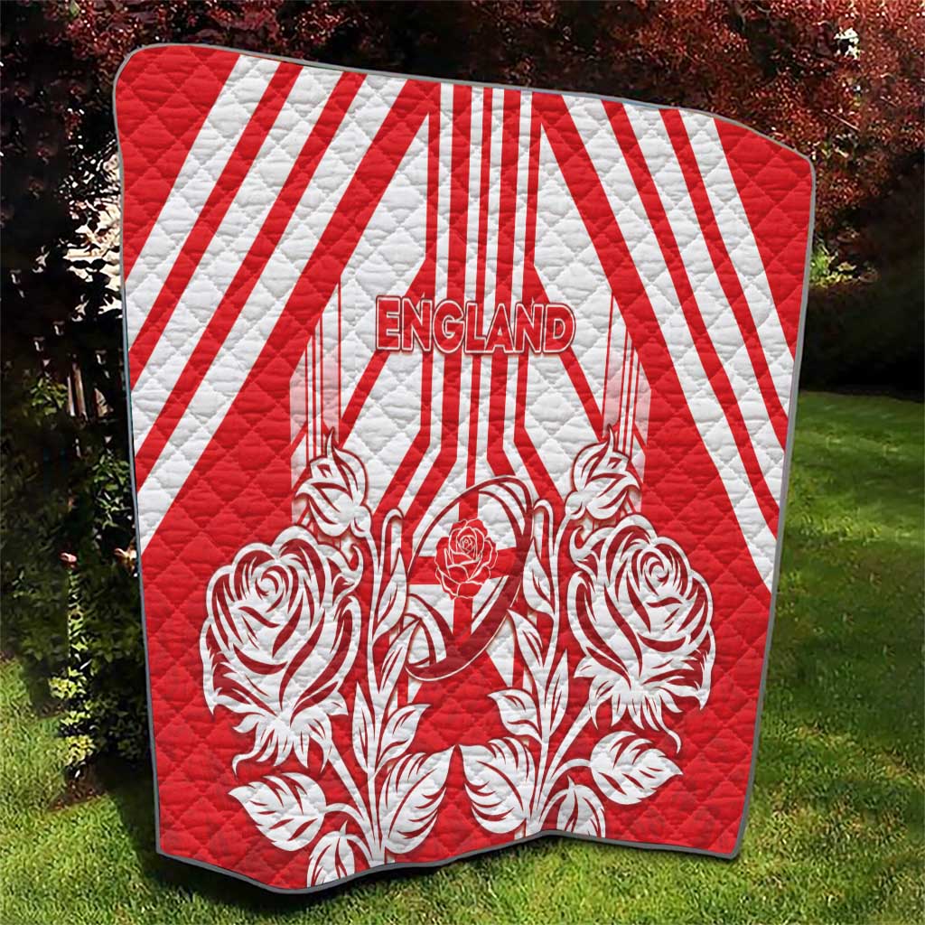 England Red Rose Rugby Quilt Sporty Style - Wonder Print Shop