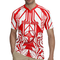 England Red Rose Rugby Custom Rugby Jersey Sporty Style - Wonder Print Shop