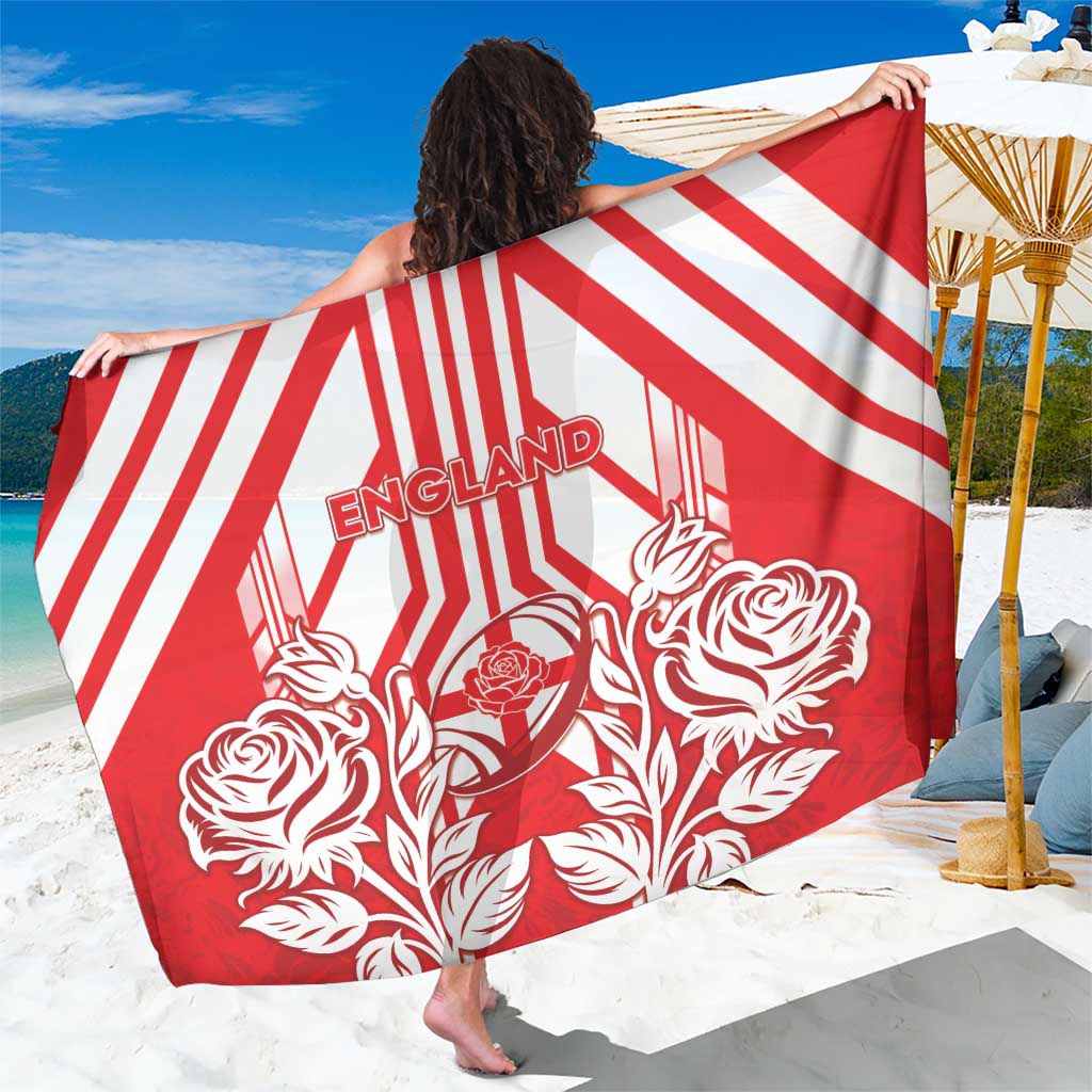 England Red Rose Rugby Sarong Sporty Style - Wonder Print Shop