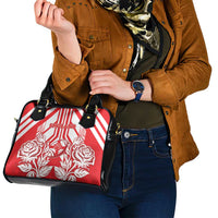 England Red Rose Rugby Shoulder Handbag Sporty Style - Wonder Print Shop