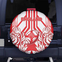 England Red Rose Rugby Spare Tire Cover Sporty Style - Wonder Print Shop