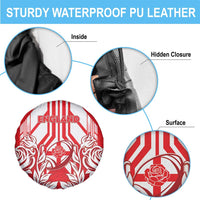 England Red Rose Rugby Spare Tire Cover Sporty Style - Wonder Print Shop