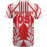 England Red Rose Rugby Custom T Shirt Sporty Style - Wonder Print Shop