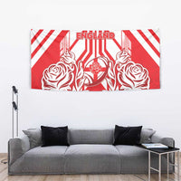 England Red Rose Rugby Tapestry Sporty Style - Wonder Print Shop