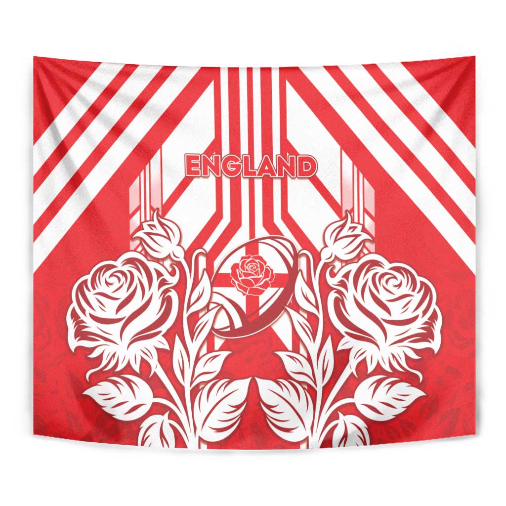 England Red Rose Rugby Tapestry Sporty Style - Wonder Print Shop