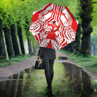 England Red Rose Rugby Umbrella Sporty Style - Wonder Print Shop