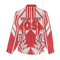 England Red Rose Rugby Custom Women Casual Shirt Sporty Style - Wonder Print Shop
