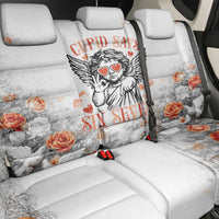 Funny Valentines Day Back Car Seat Cover Cupid Says 67