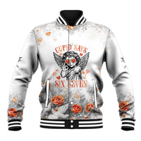 Funny Valentines Day Baseball Jacket Cupid Says 67