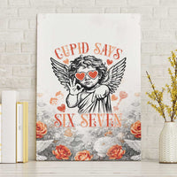 Funny Valentines Day Canvas Wall Art Cupid Says 67