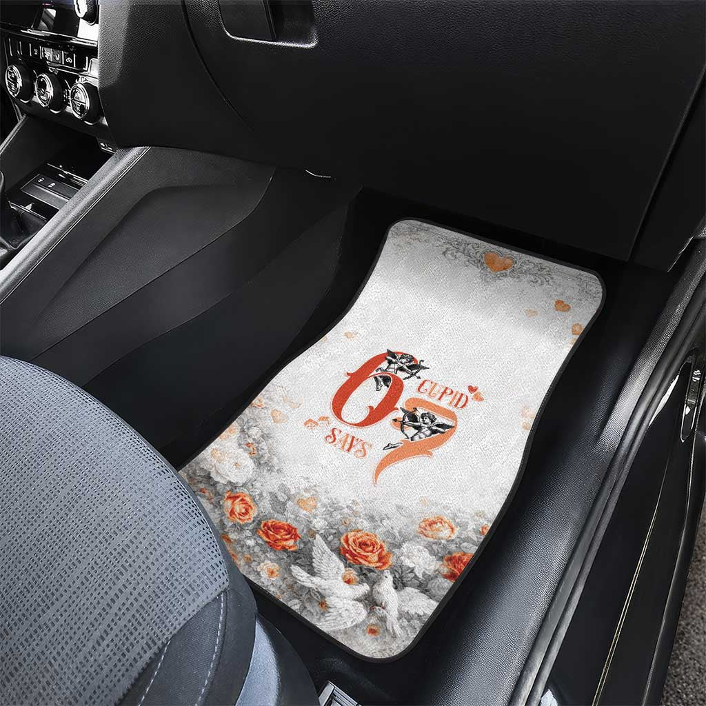 Funny Valentines Day Car Mats Cupid Says 67