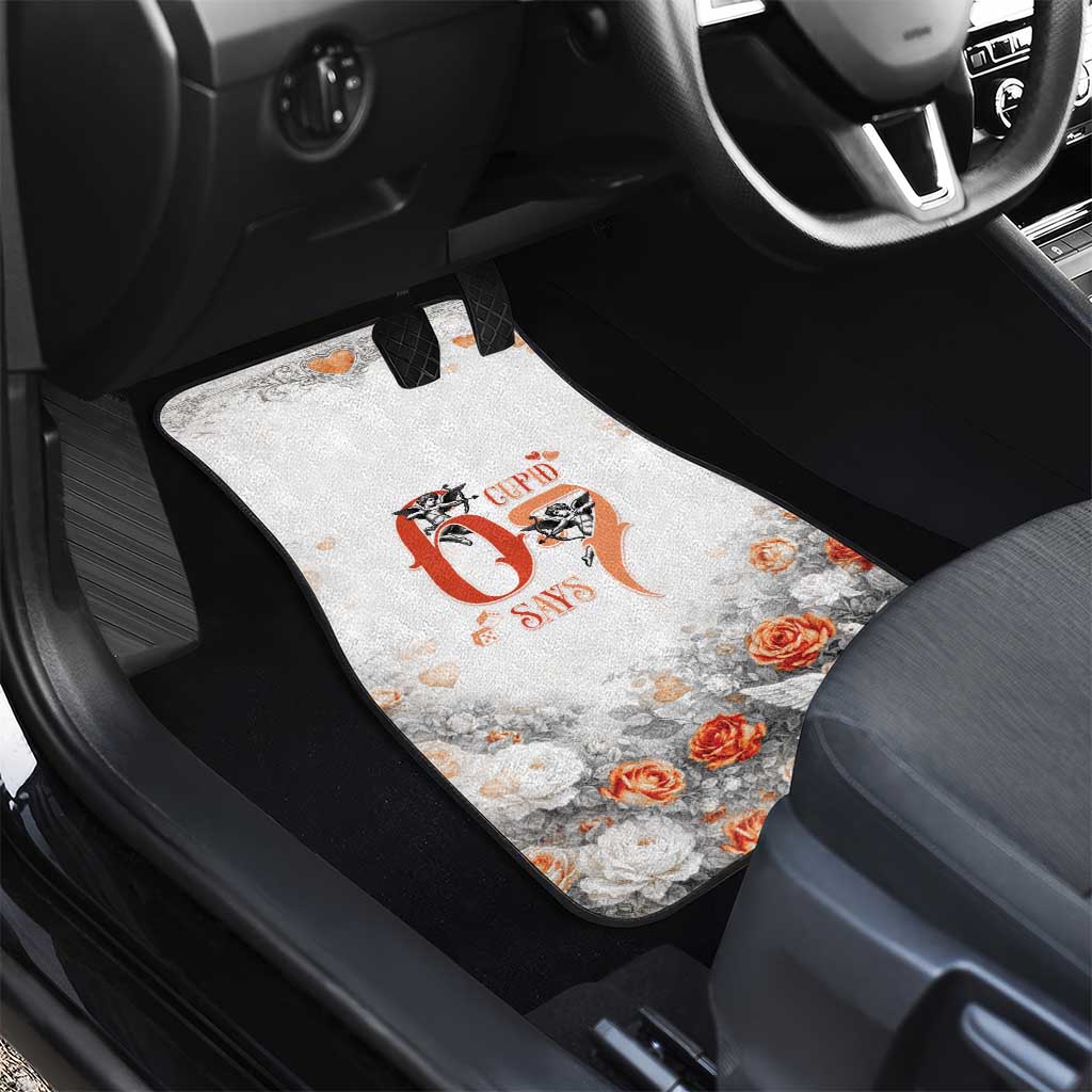 Funny Valentines Day Car Mats Cupid Says 67