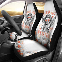 Funny Valentines Day Car Seat Cover Cupid Says 67