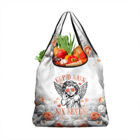 Funny Valentines Day Grocery Bag Cupid Says 67
