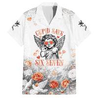 Funny Valentines Day Hawaiian Shirt Cupid Says 67