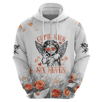 Funny Valentines Day Hoodie Cupid Says 67