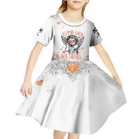 Funny Valentines Day Kid Short Sleeve Dress Cupid Says 67