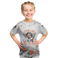 Funny Valentines Day Kid T Shirt Cupid Says 67
