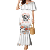 Funny Valentines Day Mermaid Dress Cupid Says 67