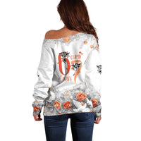 Funny Valentines Day Off Shoulder Sweater Cupid Says 67